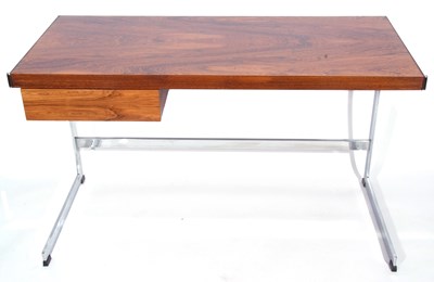 Lot 410 - A Merrow Associates rosewood veneered and...