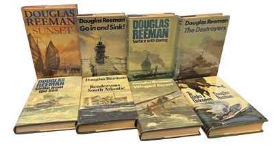 Lot 372 - DOUGLAS REEMAN FIRSTS IN DUSTJACKETS: 8 Titles:...