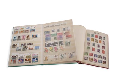 Lot 269 - 2 STAMP ALBUMS INC PENNY REDS (SG44), PENNY...