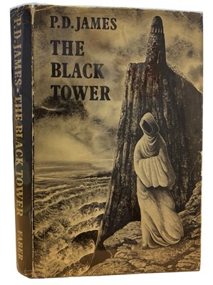 Lot 225 - P D JAMES: THE BLACK TOWER, London, Faber and...