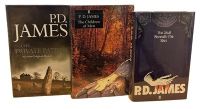 Lot 237 - INSCRIBED P D JAMES: 3 Titles: THE CHILDREN OF...