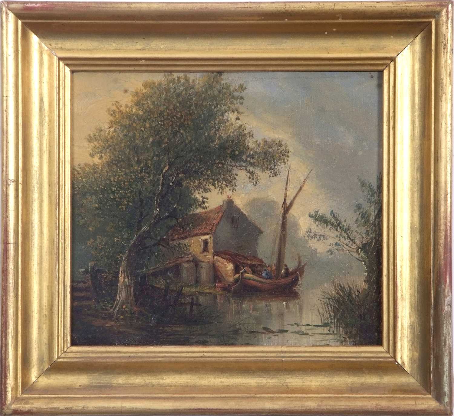 Lot 648 - Attributed to Alfred Stannard (1806-1889), A...
