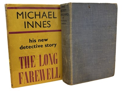 Lot 141 - MICHAEL INNES: 2 Titles: THE SECRET VANGUARD,...