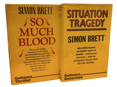 Lot 230 - SIMON BRETT: 2 Titles: SITUATION TRAGEDY,...