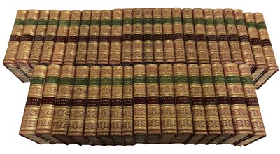 Lot 597 - SIR EDWARD BULWER LYTTON: 41 volumes uniformly...