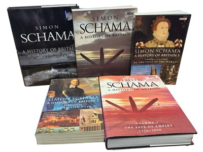 Lot 654 - SIMON SCHAMA: A HISTORY OF BRITAIN AT THE EDGE...