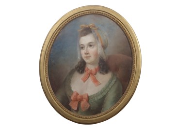 Lot 413 - French School, 19th century, Bust portrait of...