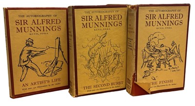 Lot 704 - THE AUTOBIOGRAPHY OF SIR ALFRED MUNNINGS,...
