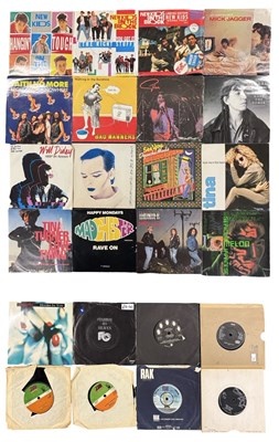 Lot 112 - A mixed collection of 7" vinyl singles, to...