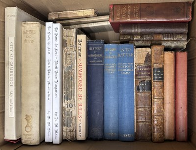 Lot 904 - ONE BOX: A mixed lot, to include John Betjeman,...