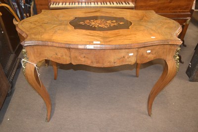 Lot 435 - A 19th Century French walnut veneered and...
