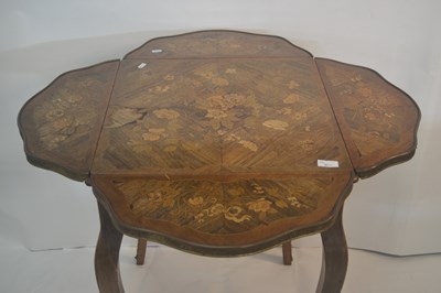 Lot 444 - A 19th Century French rosewood and inlaid...
