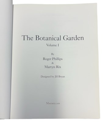Lot 29 - ROGER PHILLIPS AND MARTYN RIX: THE BOTANICAL...