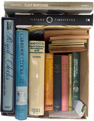 Lot 887 - ONE BOX: HOROLOGY INTEREST, including: JOHN...