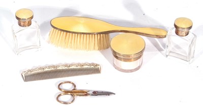 Lot 158 - Small leather suitcase marked 'Asprey',...