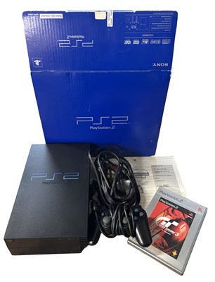Lot 329 - A boxed Sony Playstation 2 console, with...
