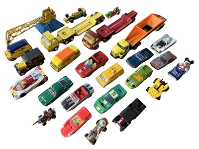 Lot 229 - A mixed lot of various playworn diecast...