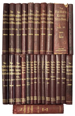 Lot 846 - THE FOXHOUND KENNEL STUD BOOK: An extensive...