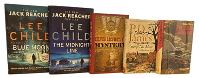 Lot 250 - CRIME FICTION: 5 Titles: P D JAMES: SLEEP NO...