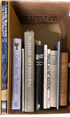 Lot 752 - ONE BOX: Art and architecture interest, to...