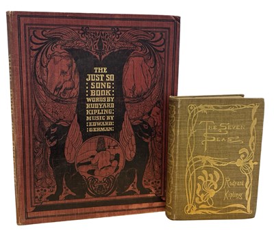 Lot 195 - RUDYARD KIPLING: 2 Titles: THE SEVEN SEAS, New...