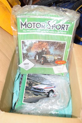 Lot 2 - Box containing quantity of Motorsport...
