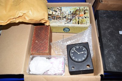 Lot 11 - Box of various auto clocks/instruments from...