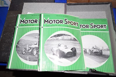 Lot 13 - Box containing a complete set of Motorsport...