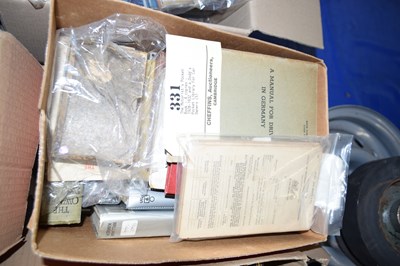 Lot 24 - Box containing a quantity of manuals including...
