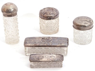 Lot 23 - Group: comprising two early 20th century cut...