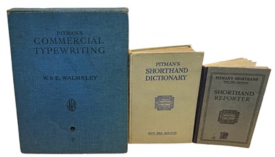 Lot 171 - TYPING AND SHORTHAND BY ISAAC PITMAN: 3 Titles:...