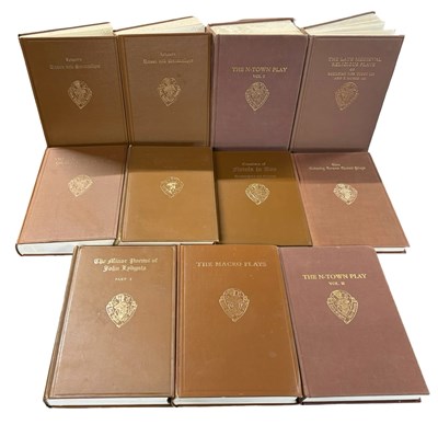 Lot 255 - Early English Text Society, Oxford University...