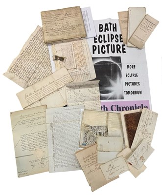 Lot 954 - EPHEMERA - MANUSCRIPT COLLECTION. A Box of...