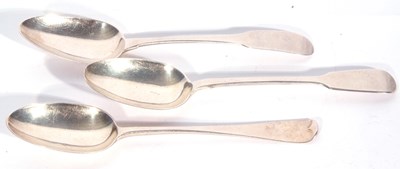Lot 39 - Mixed Lot: a George III Irish silver table...
