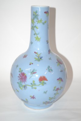 Lot 200 - A Chinese porcelain vase of globular form, the...