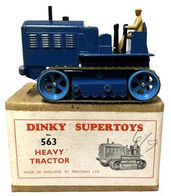 Lot 129 - A boxed Dinky Supertoys 563 Heavy Tractor