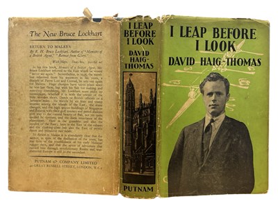 Lot 80 - DAVID HAIG-THOMAS: I LEAP BEFORE I LOOK,...