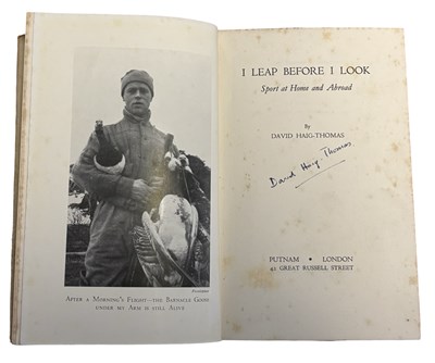 Lot 80 - DAVID HAIG-THOMAS: I LEAP BEFORE I LOOK,...