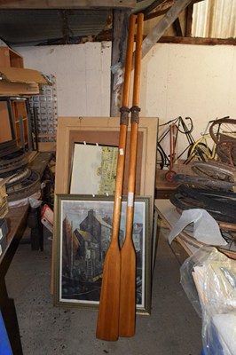 Lot 37 - A pair of GP14 oars, circa 1765