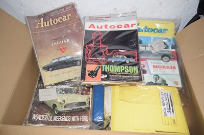 Lot 40 - Box of various newspapers and magazines...