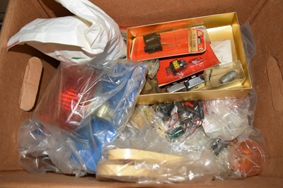 Lot 51 - Miscellaneous vintage car spares, electric...