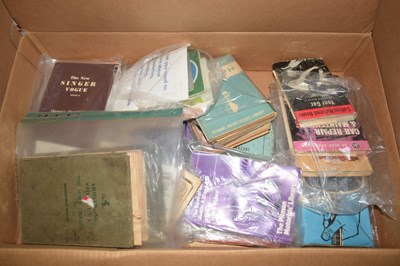 Lot 53 - Box containing mainly car and motorcycle...