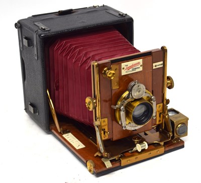 Lot 223 - A RARE C1910 SANDERSON FIELD CAMERA COMPLETE...