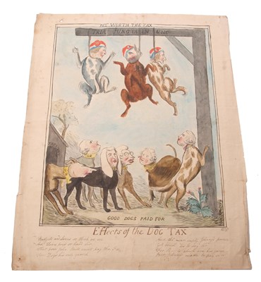 Lot 502 - Circle of Isaac Cruikshank (1764-1811),...