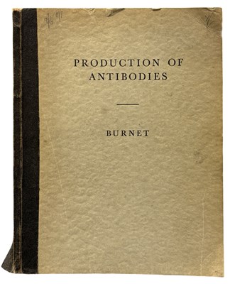 Lot 1043 - Medical Science. NOBEL PRIZE WINNING immune...