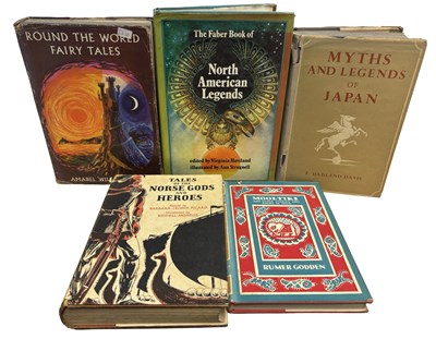Lot 580 - WORLD MYTHS AND LEGENDS: 5 Titles: F HADLAND...