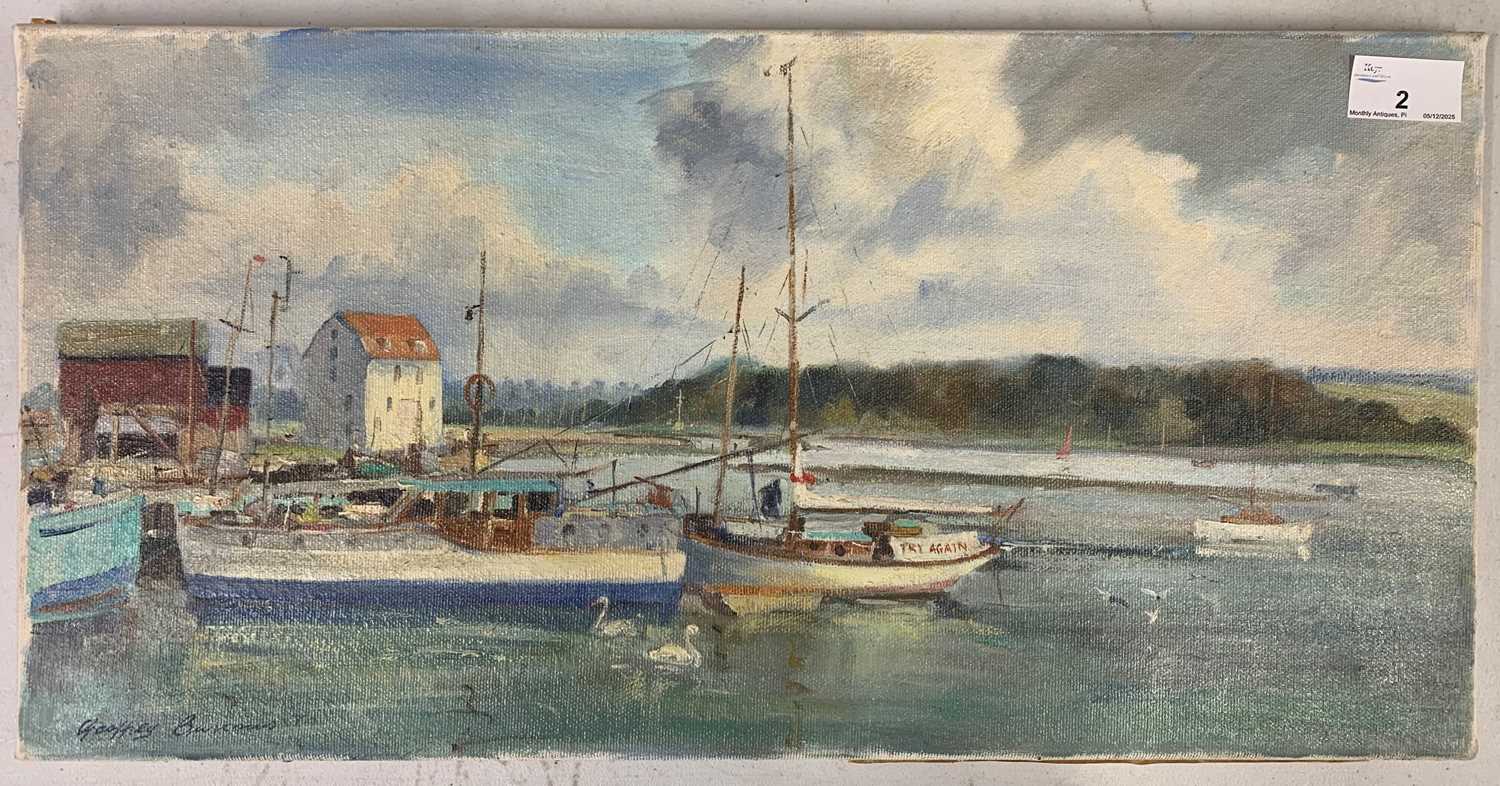 Lot 2 - Geoffrey Burrows (1934-2023), View over River...