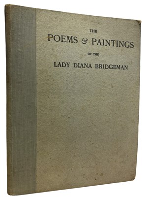 Lot 269 - THE POEMS AND PAINTINGS OF THE LADY DIANA...