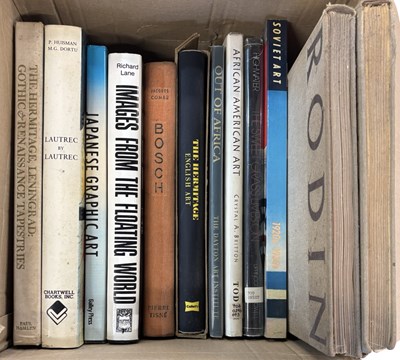 Lot 749 - ONE BOX: Large format art interest, to include...