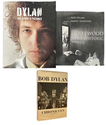 Lot 193 - BOB DYLAN: 3 Titles: 100 Songs and Pictures;...